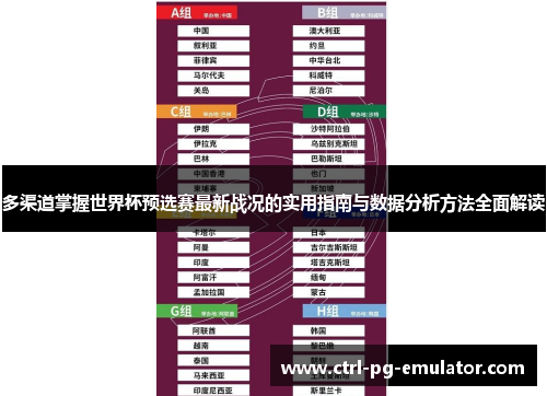 多渠道掌握世界杯预选赛最新战况的实用指南与数据分析方法全面解读